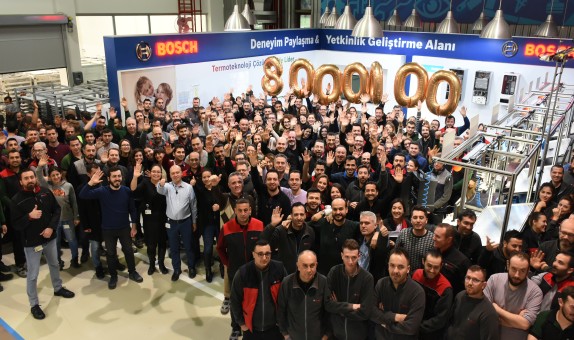 Bosch Termoteknik 8 Milyon Kombi Üretti