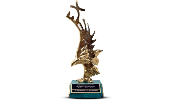 GAZDAŞ'A 'ULUSLARARASI MÜKEMMELLİK VE LİDERLİK ÖDÜLÜ' GAZDAŞ'A 'ULUSLARARASI MÜKEMMELLİK VE LİDERLİK ÖDÜLÜ'