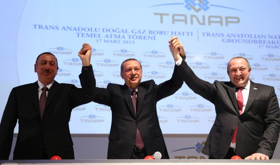 TANAP İçin Temel Atıldı TANAP İçin Temel Atıldı