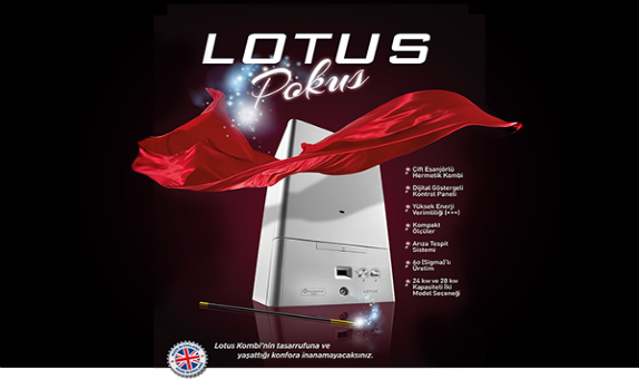 Türkiye LOTUS Kombi'yi sevdi