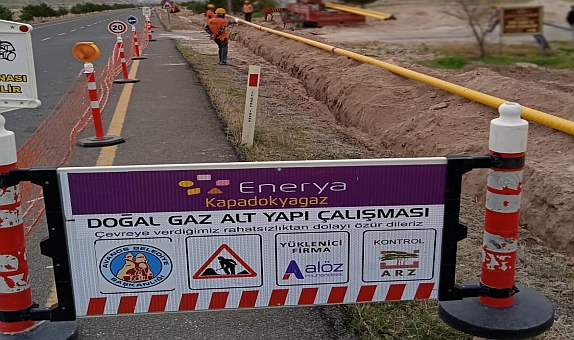 Nevşehir'de 3 Yeni Beldeye Doğal Gaz Geliyor