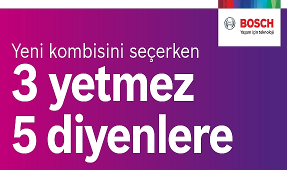 Bosch Termoteknoloji'den Ek Garanti Kampanyası Bosch Termoteknoloji'den Ek Garanti Kampanyası