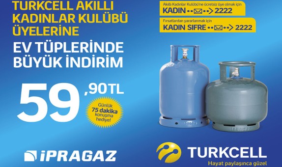 İpragaz Ve Turkcell'den "Akıllı Kadınlar" Kulübü Üyelerine Avantaj Devam Ediyor İpragaz Ve Turkcell'den "Akıllı Kadınlar" Kulübü Üyelerine Avantaj Devam Ediyor