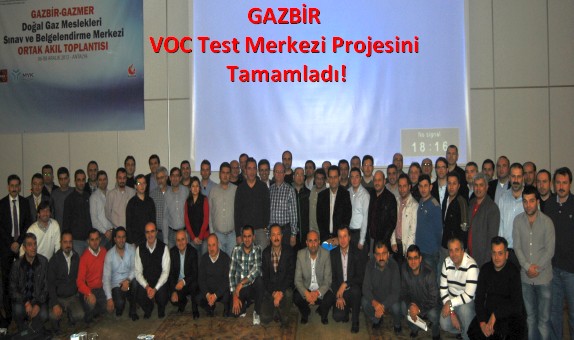 GAZBİR VOC Test Merkezi Projesini Tamamladı GAZBİR VOC Test Merkezi Projesini Tamamladı