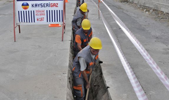 KAYSERİGAZ DEVELİ'DE Kİ ÇALIŞMALARINA DEVAM EDİYOR KAYSERİGAZ DEVELİ'DE Kİ ÇALIŞMALARINA DEVAM EDİYOR