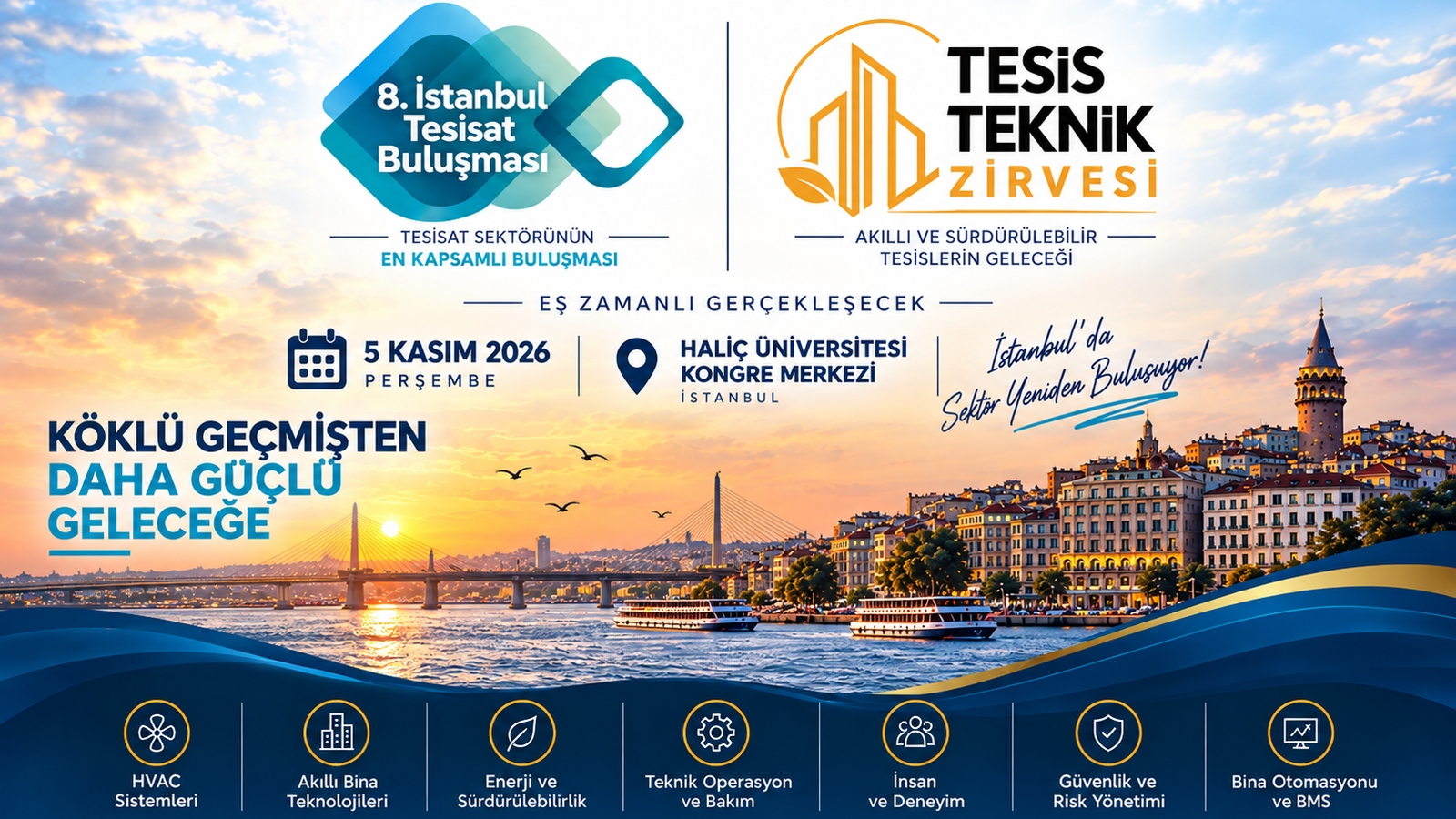 8. İstanbul Tesisat Buluşması 5 Kasım’da Sektörü Bir Araya Getirecek
