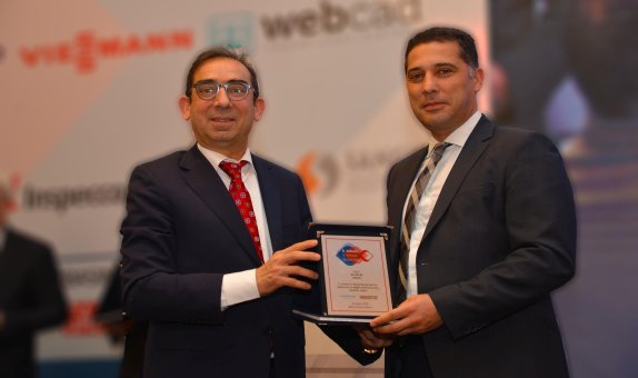 BAŞKENTGAZ'dan Bosch Termoteknik'e Teşekkür Plaketi