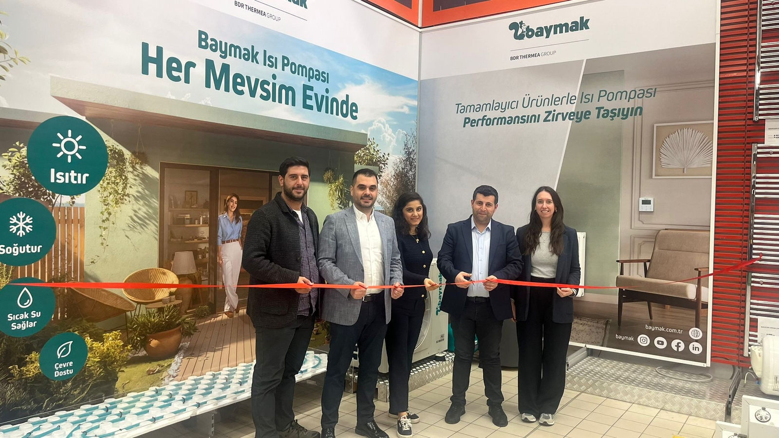 Baymak, İzmir'de Açtığı Deneyim Merkezi ile Isı<br/>Pompası Farkındalığını Arttıracak