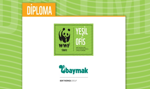 Baymak "Yeşil Ofis Diploması"nı Aldı Baymak "Yeşil Ofis Diploması"nı Aldı
