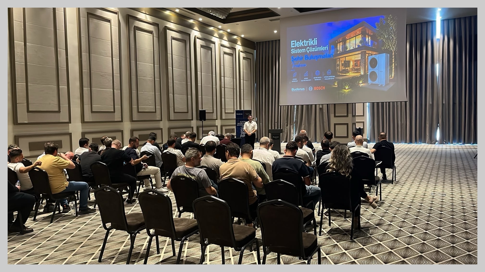 Bosch Home Comfort Group İş Ortaklarını Elektrikli Sistem Çözümleri Eğitimlerinde Bir Araya Getiriyor