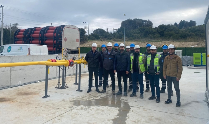 Çeşme Doğalgaz ile Buluştu Çeşme Doğalgaz ile Buluştu