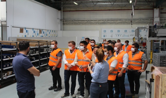 DemirDöküm, İzmirgaz Heyetini Bozüyük Fabrikası'nda Ağırladı