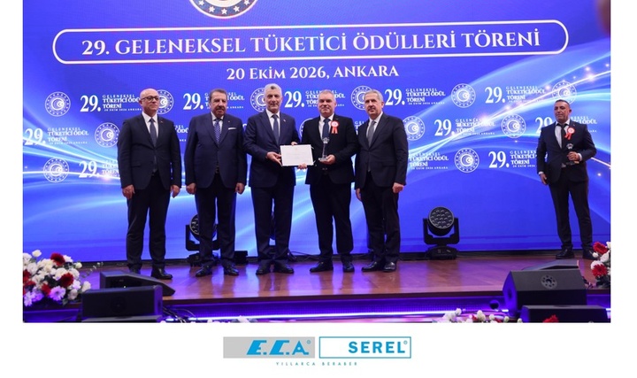 E.C.A. EMAR A.Ş., 29. Tüketici Memnuniyetini İlke Edinen Firma Ödülü'ne Layık Görüldü