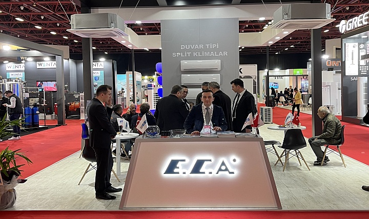 E.C.A., Hotel Tech Fuarı'nda İklimlendirme Ürünlerini Sergiledi E.C.A., Hotel Tech Fuarı'nda İklimlendirme Ürünlerini Sergiledi
