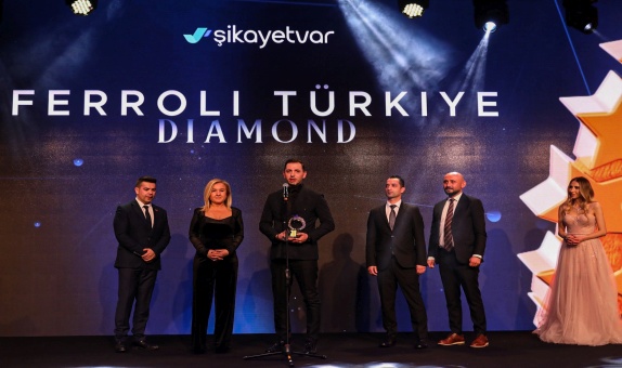 Ferroli Türkiye, "Mükemmel Müşteri Memnuniyeti" Isıtma Kategorisinde Ödül Aldı Ferroli Türkiye, "Mükemmel Müşteri Memnuniyeti" Isıtma Kategorisinde Ödül Aldı