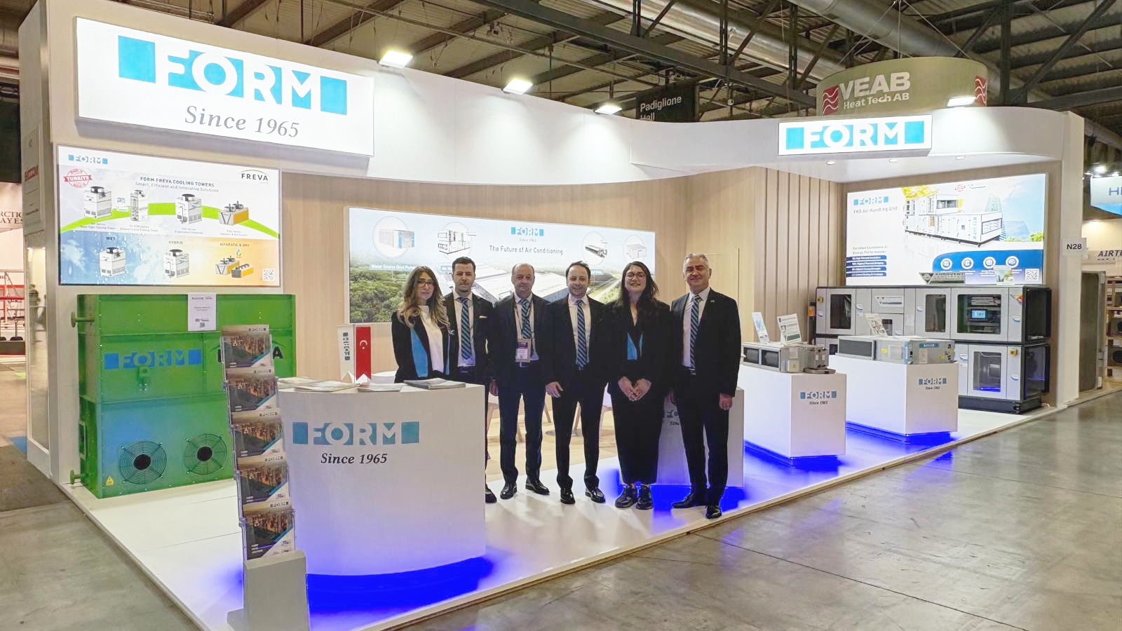Form Endüstri Ürünleri, Mostra Convegno Expocomfort Fuarı'nda Yenilikçi İklimlendirme Çözümlerini Tanıttı