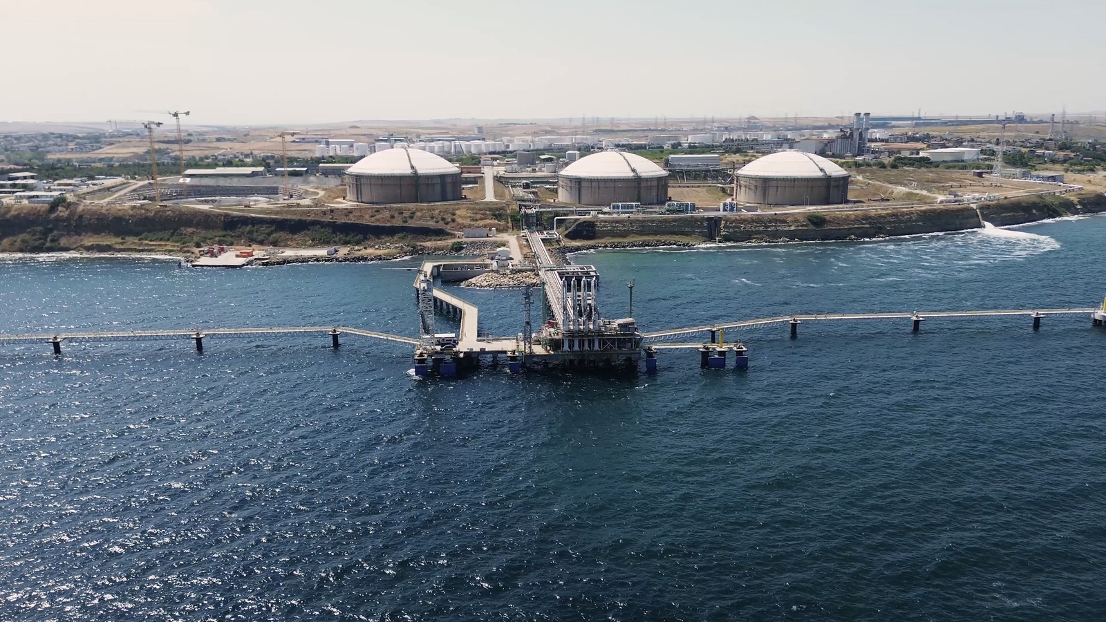 Marmaraereğlisi LNG Terminali'nde Depolama Kapasitesi Artacak Marmaraereğlisi LNG Terminali'nde Depolama Kapasitesi Artacak