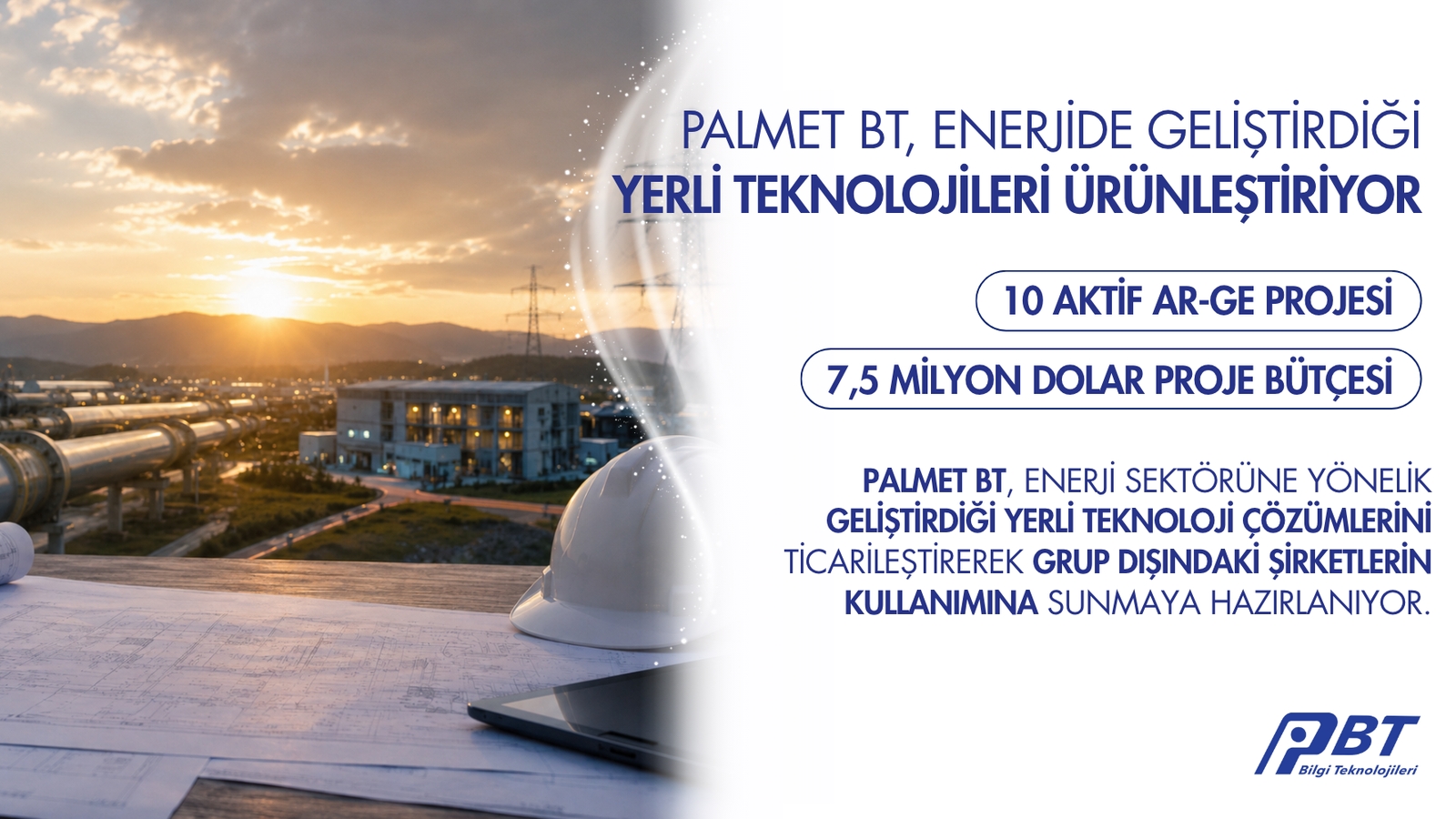 PALMET BT, Enerjide Geliştirdiği Yerli Teknolojileri Ürünleştiriyor PALMET BT, Enerjide Geliştirdiği Yerli Teknolojileri Ürünleştiriyor