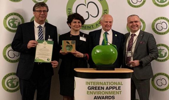 TANAP, 'Dünya Lideri' ve 'Yeşil Dünya Elçisi'