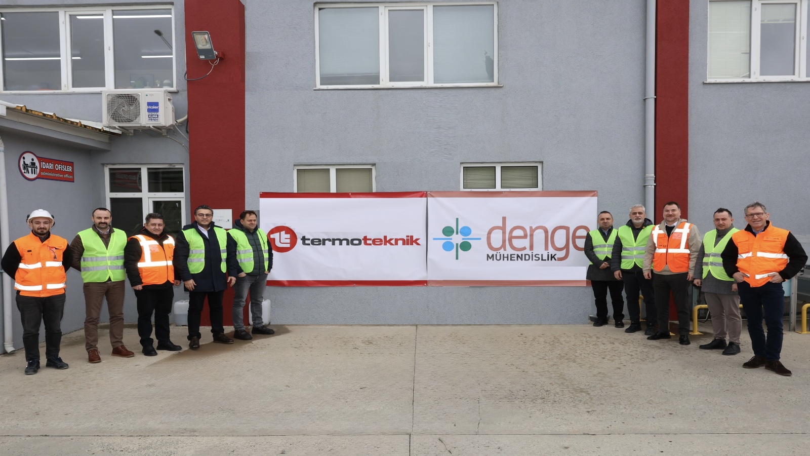 Termo Teknik, Bayisi Denge Mühendislik'i Çorlu Fabrikasında Ağırladı