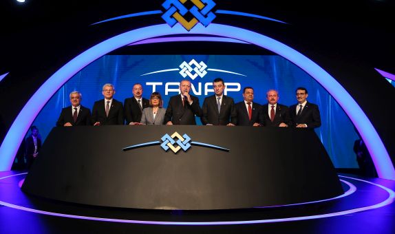 Tanap Avrupa Bağlantısı Tamamlandı Tanap Avrupa Bağlantısı Tamamlandı